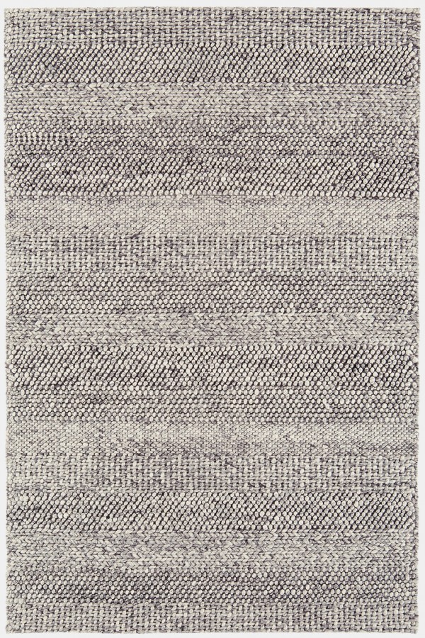 Grey Stripe Westbourne Wool Rug 