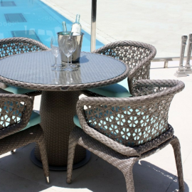 Amathus Bespoke Outdoor Winged Dining Chair