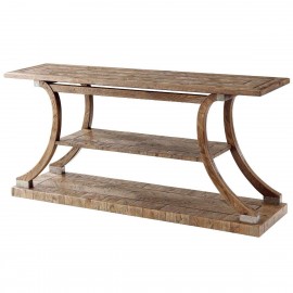 Arched Console Table Arden in Echo Oak - Echoes Collection