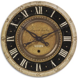 Auguste Verdier 27" Wall Clock - Uttermost Collection