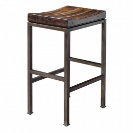 Beck Industrial Bar Stool - Uttermost Collection