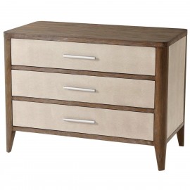 Bedside Chest of Drawers Norwyn in Mangrove - TA Studio No.2 Collection
