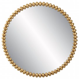 Byzantine Round Gold Mirror - Uttermost Collection
