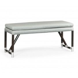 Campaign Style Charcoal Bench - JC Modern - Campaign