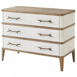Chest of Drawers Brandon in Bronze - Corallo Collection