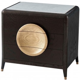 Collins Bedside Chest with Marble Top - Oasis Collection