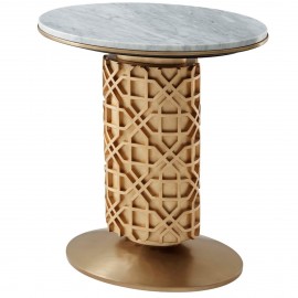 Colter Side Table Colter in Marble - Oasis Collection