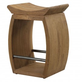 Connor Modern Wood Counter Stool - Uttermost Collection