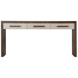 Console Table Isher 3 Drawer in Cardamon - TA STUDIO NO.1 Collection