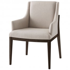 Dining Armchair Valeria Ballentine Finish in COM - Isola Collection