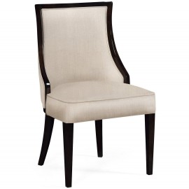Dining Chair Smoked Grey Eucalyptus in Mazo - JC Modern - Eclectic