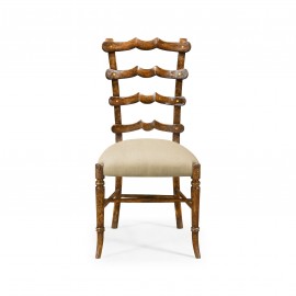 Dining Chair Yoke Ladderback in Walnut - Mazo - JC Edited - Huntingdon
