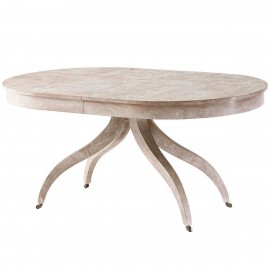 Dining Table Newman in Natural Mahogany - Composition Collection