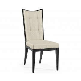 Ebonised Oak Dining Chair - in Skipper - JC Modern - Fusion