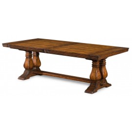 Extending Refectory Dining Table Rural - JC Edited - Huntingdon