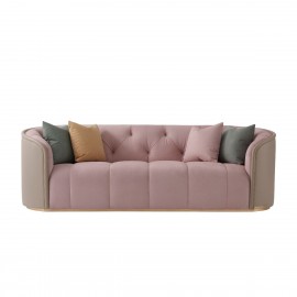 Grace Large Tub Sofa in Leather - Grace Collection