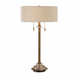 Harlyn Antique Brass Lamp - Uttermost Collection