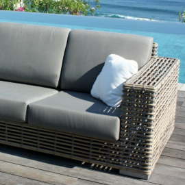 Havana Bespoke Outdoor Love Seat - Luxury Outdoor Furniture