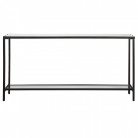 Hayley Black Console Table - Uttermost Collection