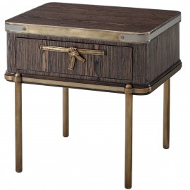 Iconic Bedside Table in Veneer - Iconic Collection