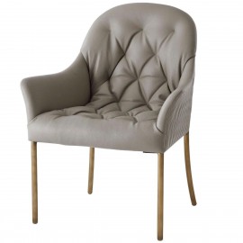 Iconic Dining Armchair in COM & Bronze - Iconic Collection