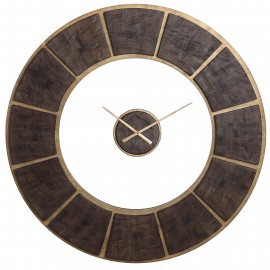 Kerensa Wooden Wall Clock - Uttermost Collection