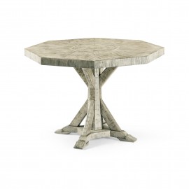 Octagonal Centre Table Rustic in Rustic Grey - JC Edited - Casually Country