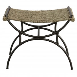 Playa Seagrass Small Bench - Uttermost Collection