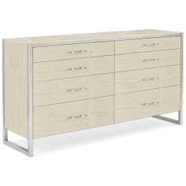 ReMix Double Dresser in Pearl - Modern Remix Collection