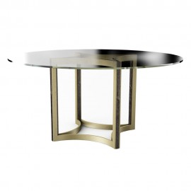 ReMix Glass Top Table 152cm - Modern Remix Collection