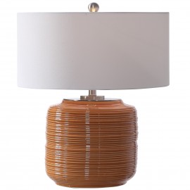 Solene Orange Table Lamp - Uttermost Collection