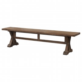 Stratford Salvaged Wood Bench - Uttermost Collection