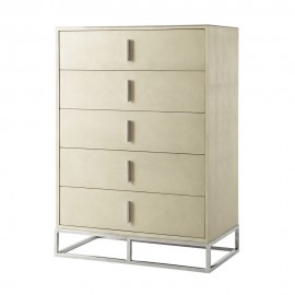 Tall Chest of Drawers Blain in Overcast - TA Studio No.4 Collection