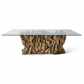 Teak Root Dining Table - Black Label Collection
