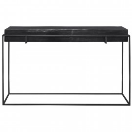 Telone Modern Black Console Table - Uttermost Collection