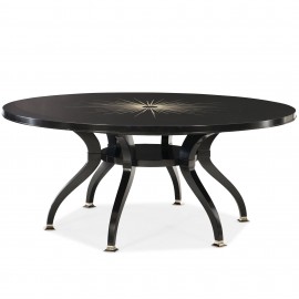 Total Eclipse Large Round Dining Table 183cm - Classic Collection