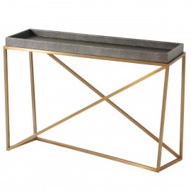 Tray Console Table Crazy X in Tempest - TA Studio No.2 Collection