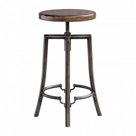 Westlyn Industrial Bar Stool - Uttermost Collection