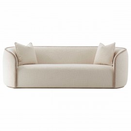 Wooden Upholstered Sofa 240cm - Repose Collection