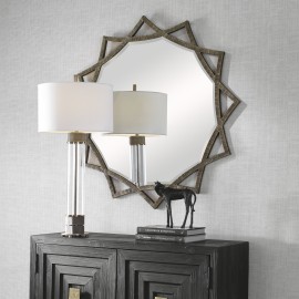 Abanu Antique Gold Star Mirror - Uttermost Collection