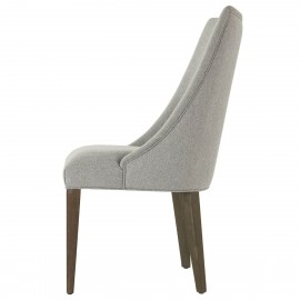 Adele Dining Chair in Kendal Mercury - TA Studio No.2 Collection