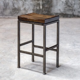 Beck Industrial Bar Stool - Uttermost Collection