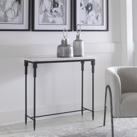 Bourges White Marble Console Table - Uttermost Collection