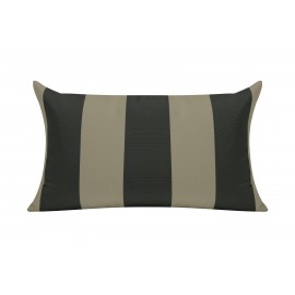 Charcoal Cabana Outdoor Cushion & Pad - 50x30cm