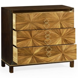Chest of Drawers Walnut Bookmatched - JC Modern - Eclectic