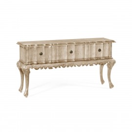 Console Table with Drawers Eclectic - Limed Acacia - JC Edited - Artisan