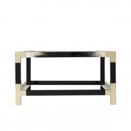 Cutting Edge Coffee Table in Black - Vanucci Eclectics Collection