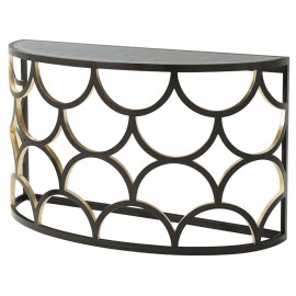 Ebonised Connaught Console Table - Theodore Alexander Collection