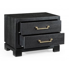 Ebonised Oak Bedside Cabinet - JC Modern - Fusion