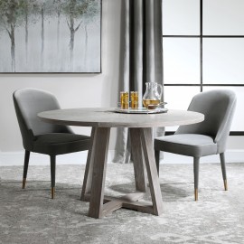 Gidran Gray Dining Table - Uttermost Collection